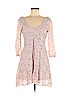 Free People Pink Casual Dress Size M - photo 1