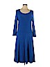 Talbots Blue Casual Dress Size L - photo 1