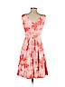 Calvin Klein 100% Cotton Red Casual Dress Size 4 - photo 2