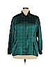 Koret 100% Polyester Green Long Sleeve Blouse Size 18 - photo 1