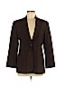 Lafayette 148 New York Brown Wool Blazer Size 8 - photo 1