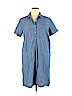 Old Navy 100% Cotton Blue Casual Dress Size XL (tall) - photo 1