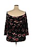 Torrid Black 3/4 Sleeve Blouse Size 2X Plus (2) - photo 2