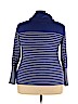 Avenue Blue Turtleneck Sweater Size 22 - 24 Plus - photo 2