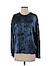 Vince. 100% Silk Blue Long Sleeve Silk Top Size S - photo 1