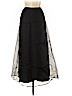 Eileen Fisher 100% Silk Black Silk Skirt Size M - photo 1
