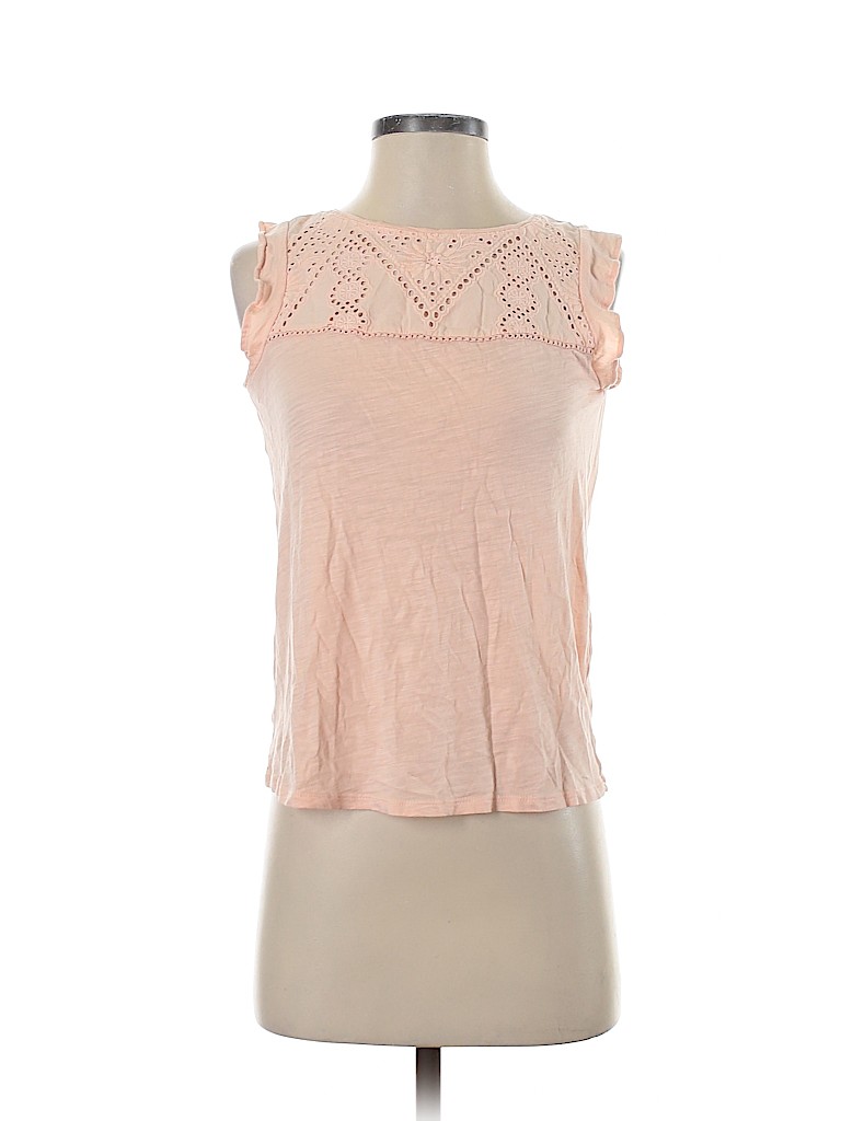 Ann Taylor LOFT Pink Short Sleeve Top Size XS - photo 1