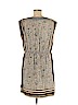 Ann Taylor LOFT 100% Polyester Tan Casual Dress Size M - photo 2