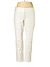 Alfani White Casual Pants Size 16 - photo 1