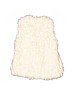 Bobbie Brooks 100% Polyester Ivory Faux Fur Vest Size L (kids) - photo 2