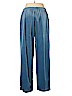Coldwater Creek 100% Polyester Blue Velour Pants Size XL - photo 2