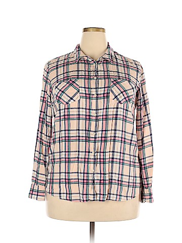 Merona Long Sleeve Button-Down Shirt (view 1)
