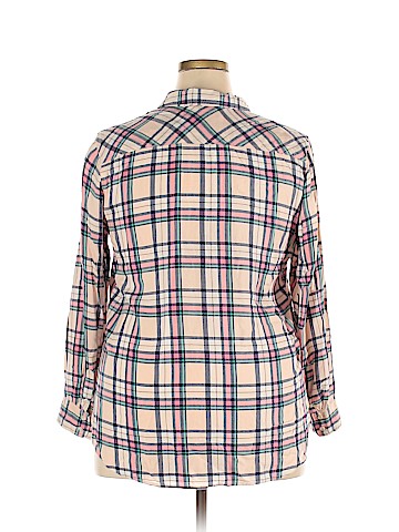 Merona Long Sleeve Button-Down Shirt (view 2)