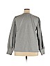 ELOQUII 100% Cotton Gray Pullover Sweater Size 18 - 20 Plus - photo 2
