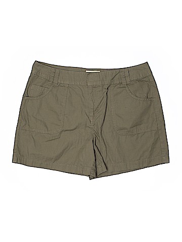 St. John's Bay Khaki Shorts (view 1)