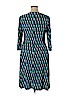 Evan Picone Blue Casual Dress Size 16 - photo 2