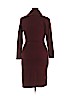 Connected Apparel 100% Acrylic Red Casual Dress Size XL - photo 2
