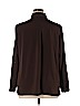Elementz 100% Polyester Brown Long Sleeve Blouse Size 1X - photo 2