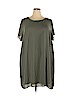 Charlotte Russe 100% Polyester Green Casual Dress Size 3X - photo 1