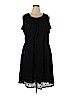 Kim Rogers Black Casual Dress Size XL - photo 1
