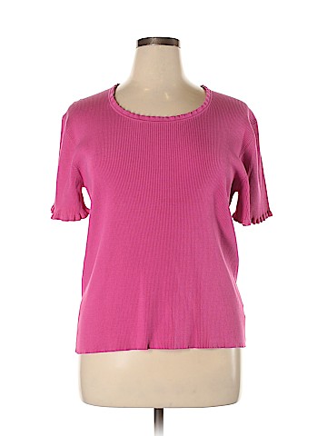 Jones New York 3/4 Sleeve Silk Top (view 1)