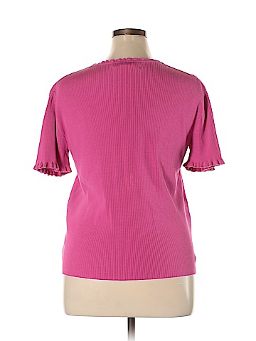 Jones New York 3/4 Sleeve Silk Top (view 2)