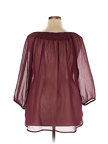 St. John's Bay 3/4 Sleeve Blouse (view 2)