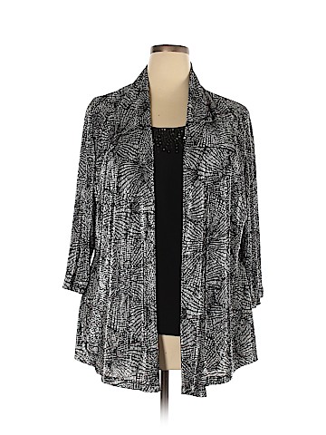 JM Collection 3/4 Sleeve Top (view 1)