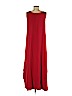 Freestyle 100% Rayon Red Casual Dress One size - photo 2