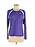 Nike 100% Polyester Purple Active T-Shirt Size M - photo 1