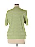 Alfred Dunner 100% Acrylic Green Short Sleeve Top Size XL - photo 2