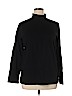 Croft & Barrow 100% Cotton Black Long Sleeve T-Shirt Size 1X - photo 1
