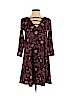 Mudd Burgundy Casual Dress Size XS - photo 1