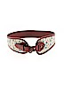 Unbranded Floral Brown Leather Belt Size L - photo 1