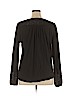 Lucky Brand Black Long Sleeve Top Size XL - photo 2