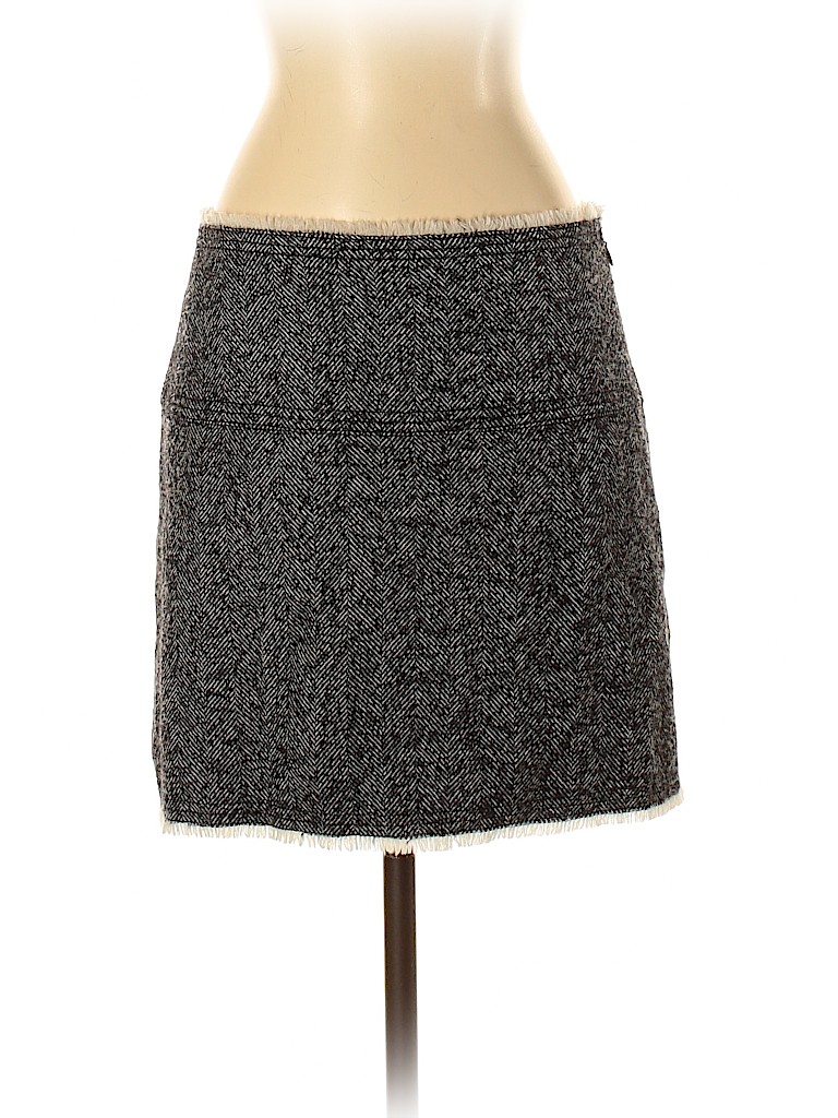 J.Crew Gray Wool Skirt Size 4 - photo 1