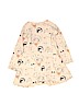 Gap Kids 100% Cotton Print Tan Dress Size 4 - photo 2