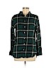 H&M 100% Cotton Green Long Sleeve Button-Down Shirt Size 8 - photo 1