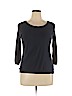 Banana Republic Blue 3/4 Sleeve Top Size XL - photo 1