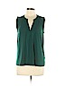 H&M Green Sleeveless Blouse Size M - photo 1