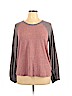 Eri + Ali Pink Long Sleeve T-Shirt Size XL - photo 1