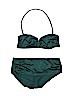 DKNY Teal Two Piece Swimsuit Size 6 - photo 1