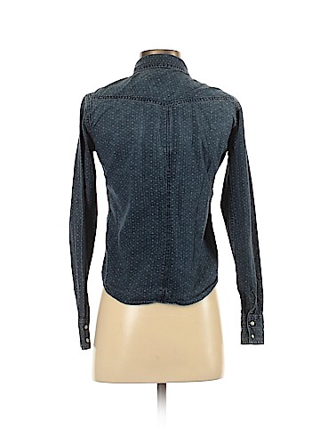 American Eagle Outfitters Long Sleeve Button-Down Shirt (view 2)