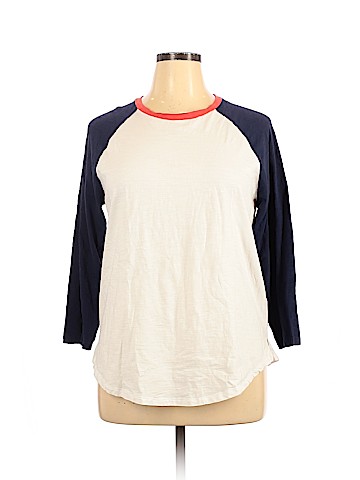 Old Navy 3/4 Sleeve T-Shirt (view 1)