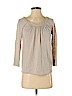 Club Monaco Tan 3/4 Sleeve Top Size XS - photo 1