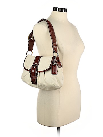 Coach Factory Leather Satchel (view 2)