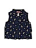 Hanna Andersson 100% Cotton Blue Vest Size 90 cm / US 12-24 MO - photo 1