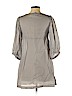 H&M 100% Cotton Gray Casual Dress Size 4 - photo 2