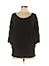 Vince. 100% Cashmere Black Short Sleeve Top Size L - photo 1