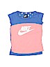 Nike 100% Cotton Graphic Blue Short Sleeve T-Shirt 9-12 MO / 12 MO - photo 1